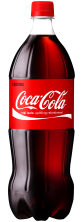 Coca-Cola 1 L plastik qab