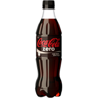 Coca-Cola Zero 0.5 L plastik qab