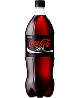 Coca-Cola Zero 1 L plastik qab