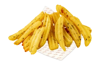 Sarımsaqlı kartof dilimləri
